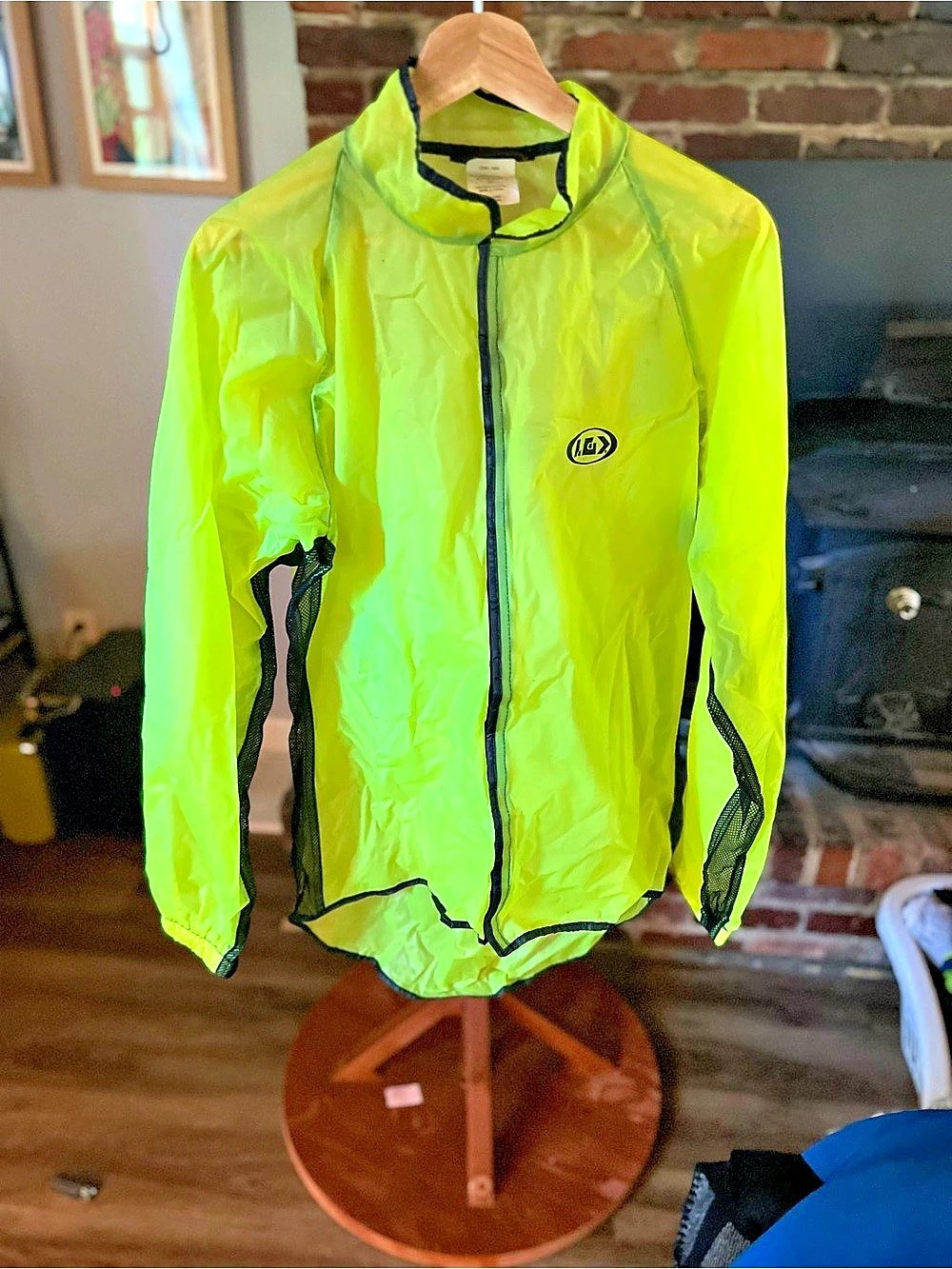 Louis Garneau cycling rain be Jacket Green Size Medium